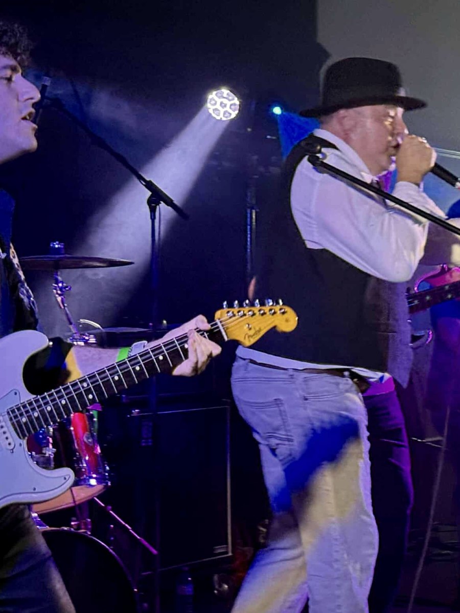 Mostly Hip performing live
